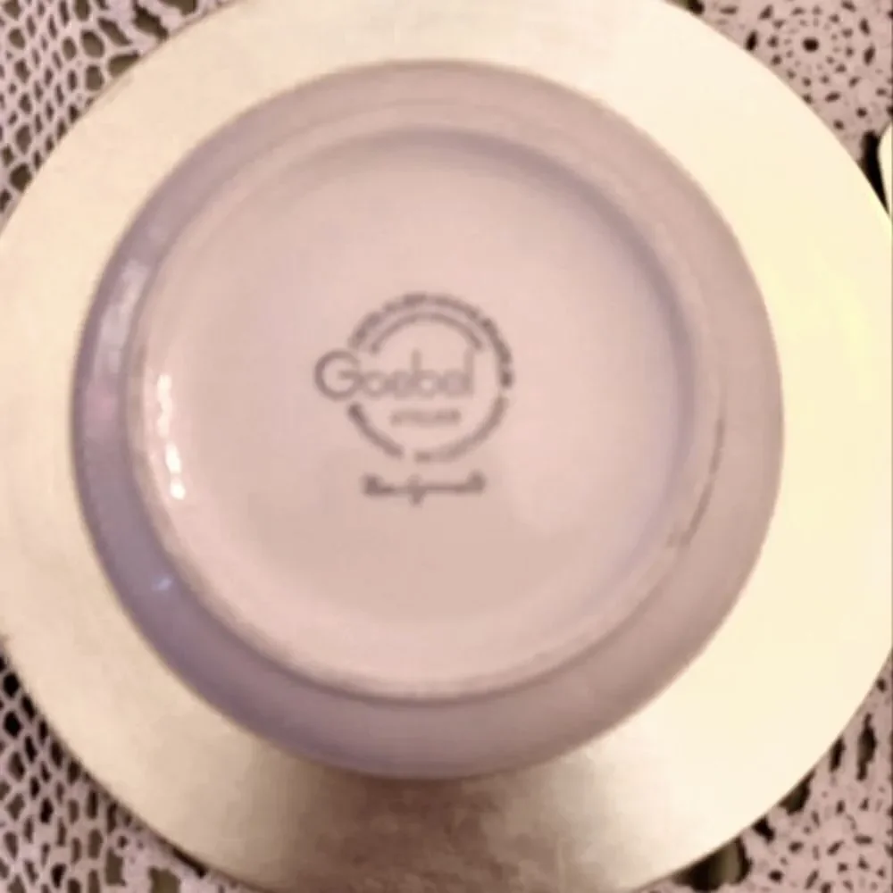 Vintage Mint Goebel Atelier Porcelain Serving Bowl 6.5